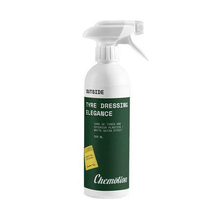 Chemotion Tyre Dressing Elegance 0.5L - dressing do opon i plastików zewnętrznych