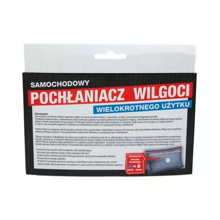 PINGI - samochodowy pochłaniacz wilgoci wielokrotnego użytku