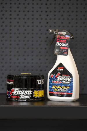 SOFT99 FUSSO COSOFT99 NEW FUSSO COAT + FUSSO SPEED BARRIER - ZESTAW DO ZABEZPIECZENIA KAROSERII