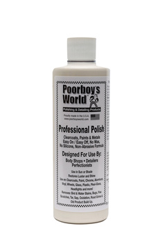 POORBOY'S WORLD PROFESSIONAL POLISH 473ML - PROFESJONALNY CLEANER DO LAKIERU