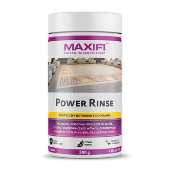 MAXIFI POWER RINSE 500G - PROSZEK DO PŁUKANIA EKSTRAKCYJNEGO